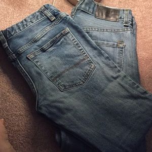 2 pair of boys size 10 1 Levi, 1 Cat & Jack.